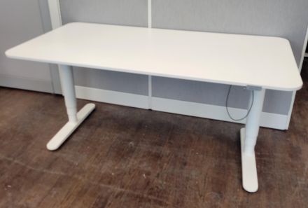 MITTZON ELECTRONIC HT ADJUSTABLE TABLE WHITE